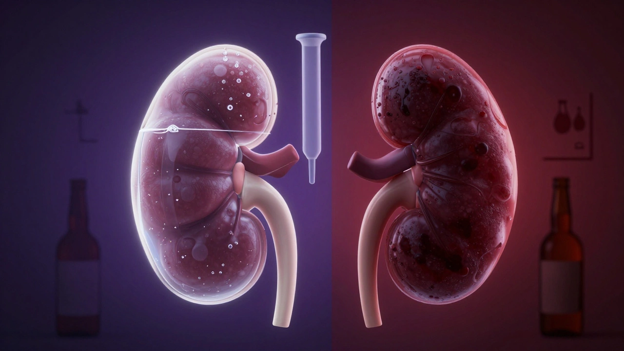 Kidney stress and lactic acidosis risk factors for metformin users