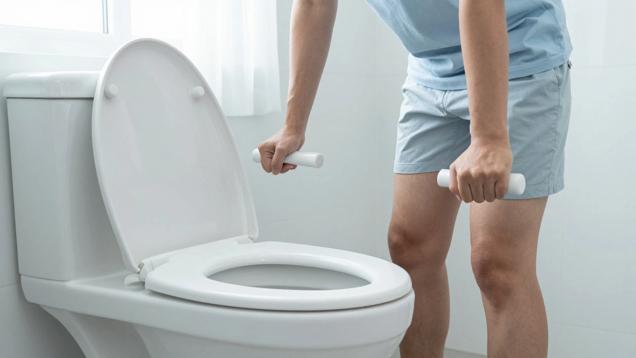 How to Sit on the Toilet After Knee Surgery: Safe Positioning & Tools