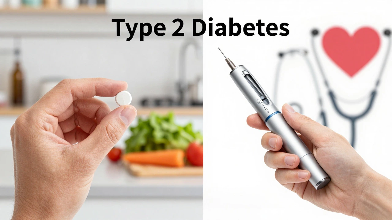 Comparison of oral diabetes pills and injectable treatments
